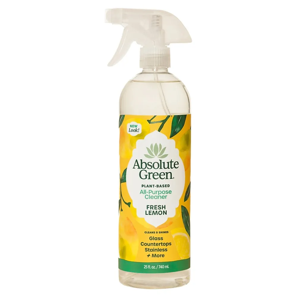 Absolute Green Natural Multipurpose Cleaner, Lemon, 2/Pack (LEMALL-2PK)