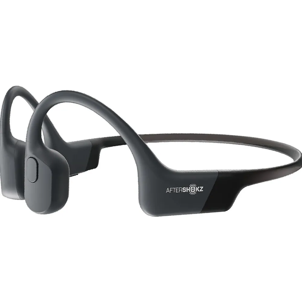 Aftershokz Aeropex Wireless Bluetooth Open-Ear Endurance Headphones, Black (AS800-M-CB-US)