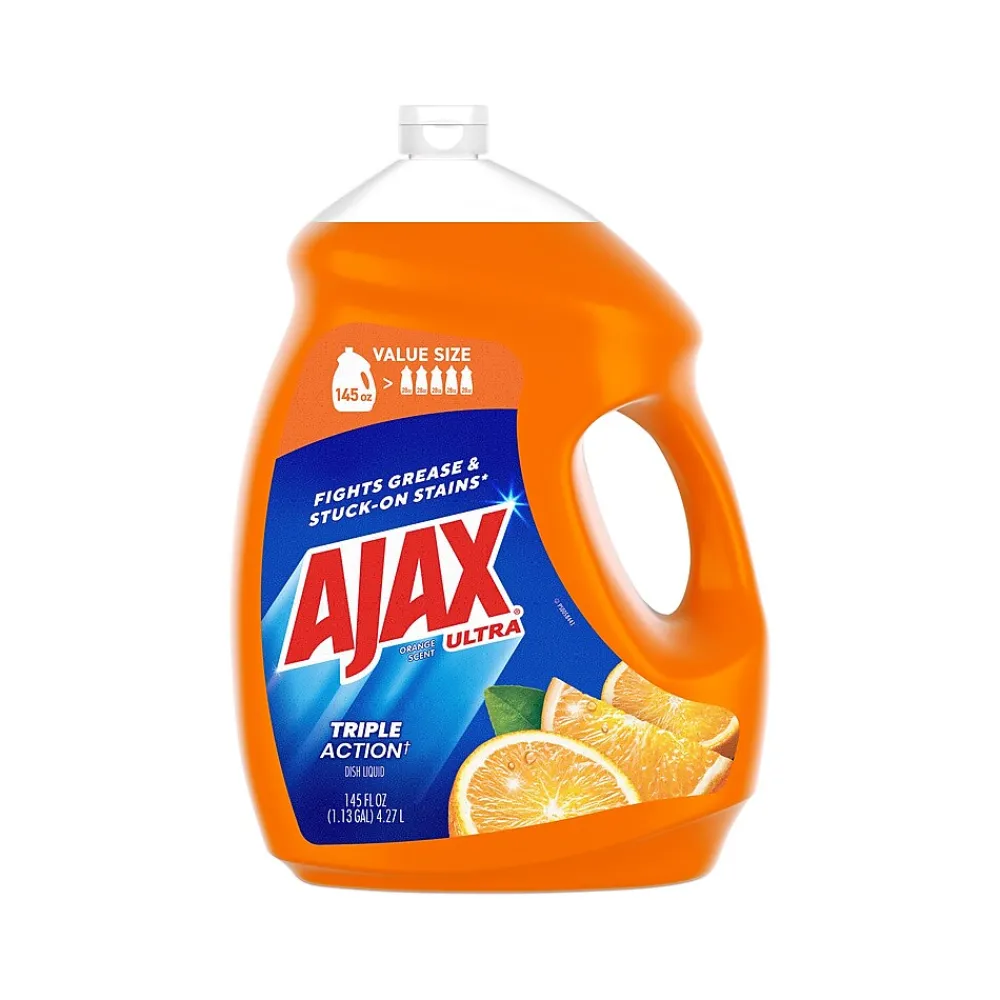 Ajax Ultra Dish Soap Refill, Orange, 145 oz. (61034144)