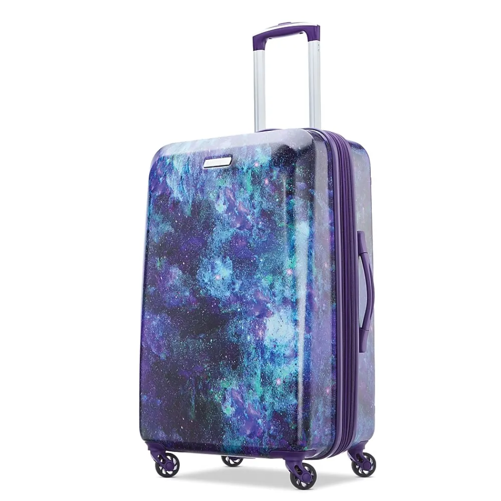 American Tourister Moonlight 27.55" Hardside Cosmos Suitcase, 4-Wheeled Spinner, Cosmos (92505-6418)