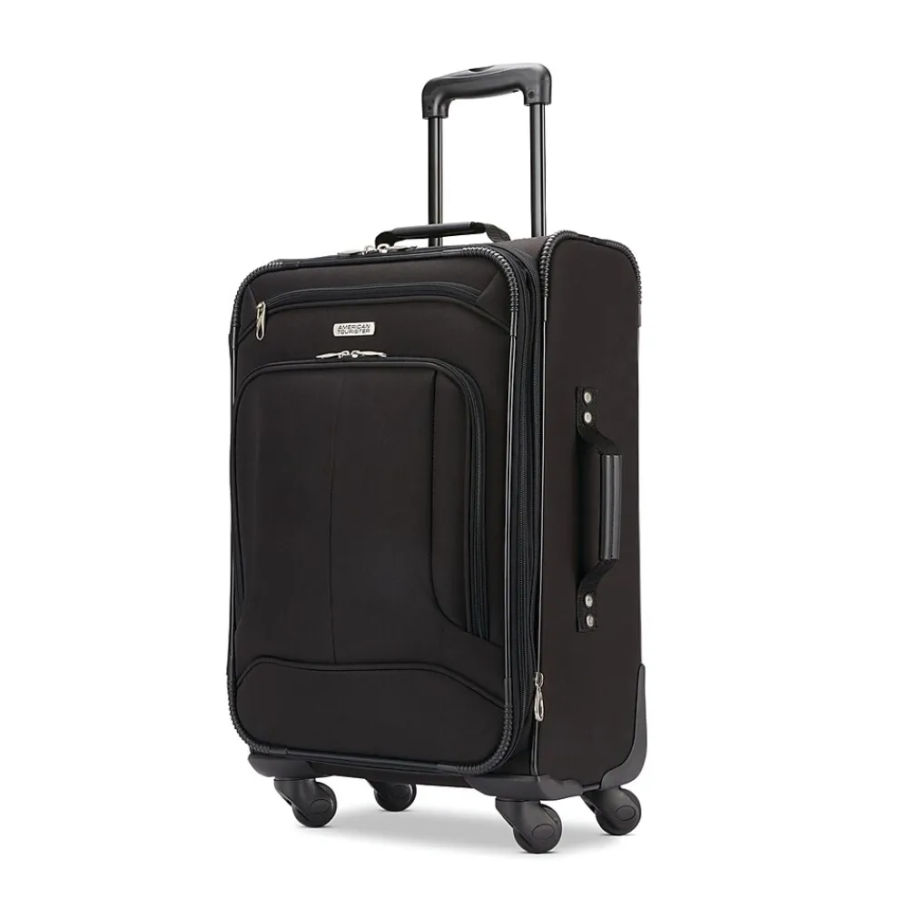 American Tourister Pop Max 3-Piece Spinner Luggage Set, Black (115358-1041)