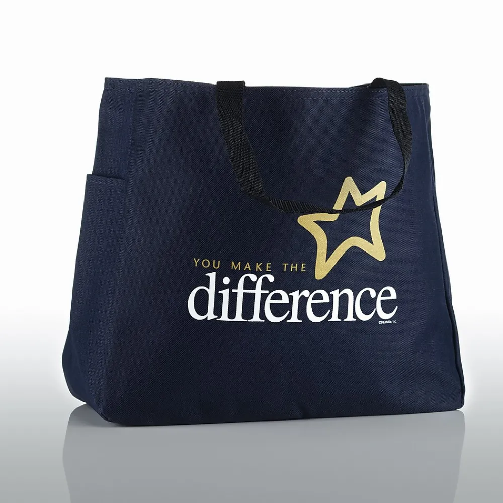 Baudville ® Tote Bag, You Make the Difference