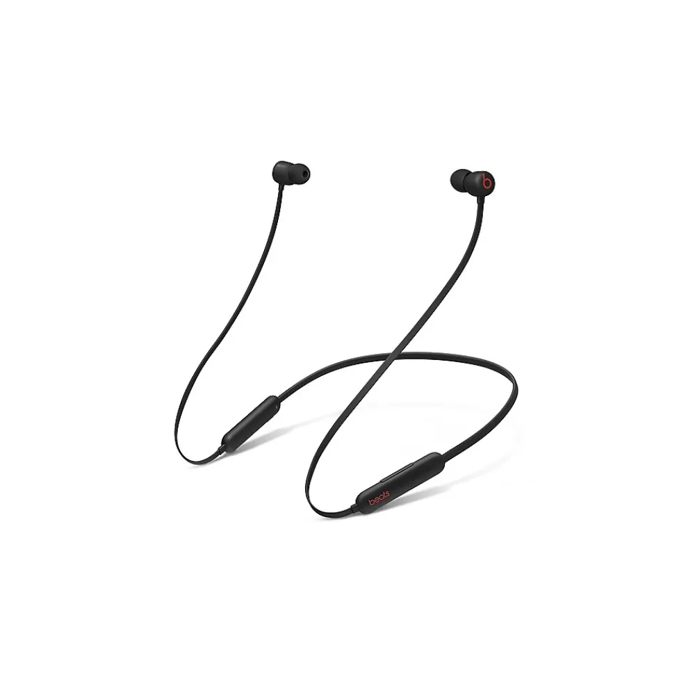 Beats Flex Wireless Earbuds Headphones, Bluetooth, Black (MYMC2LL/A)