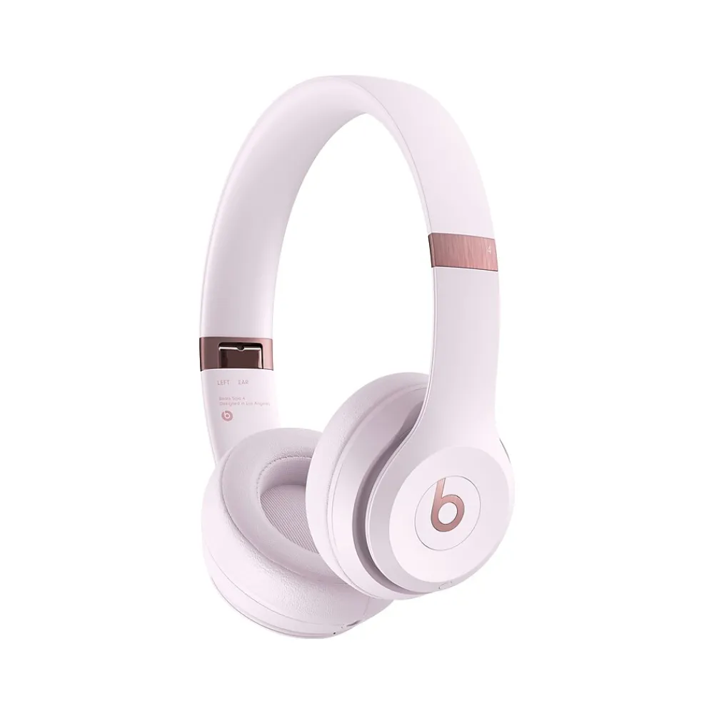 Beats Solo 4 Wireless On-Ear Headphones, Bluetooth, Cloud Pink (MUW33LL/A)