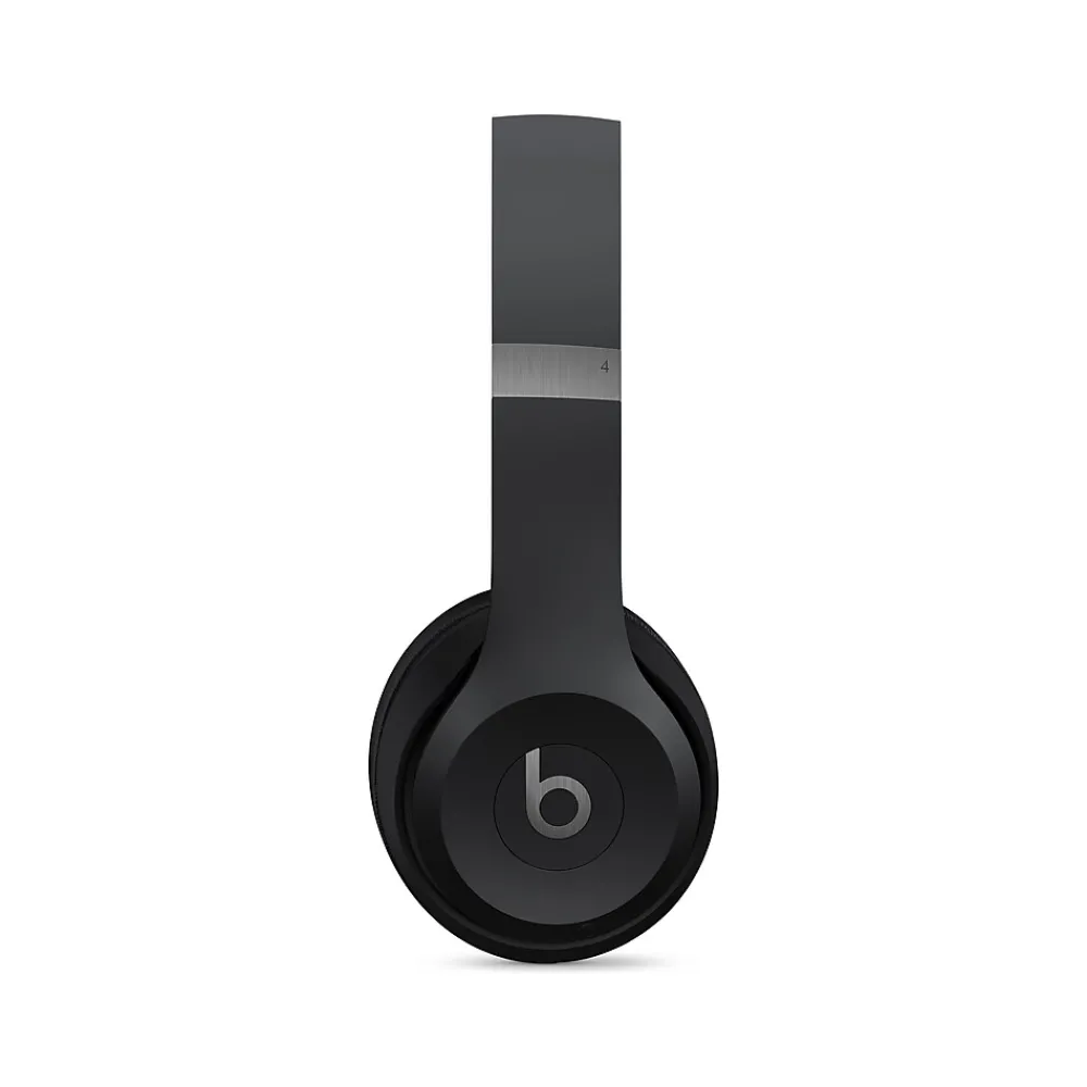 Beats Solo 4 Wireless On-Ear Headphones, Bluetooth, Matte Black (MUW23LL/A)