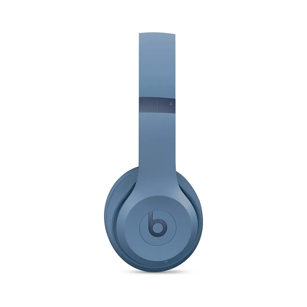 Beats Solo 4 Wireless On-Ear Headphones, Bluetooth, Slate Blue (MUW43LL/A)