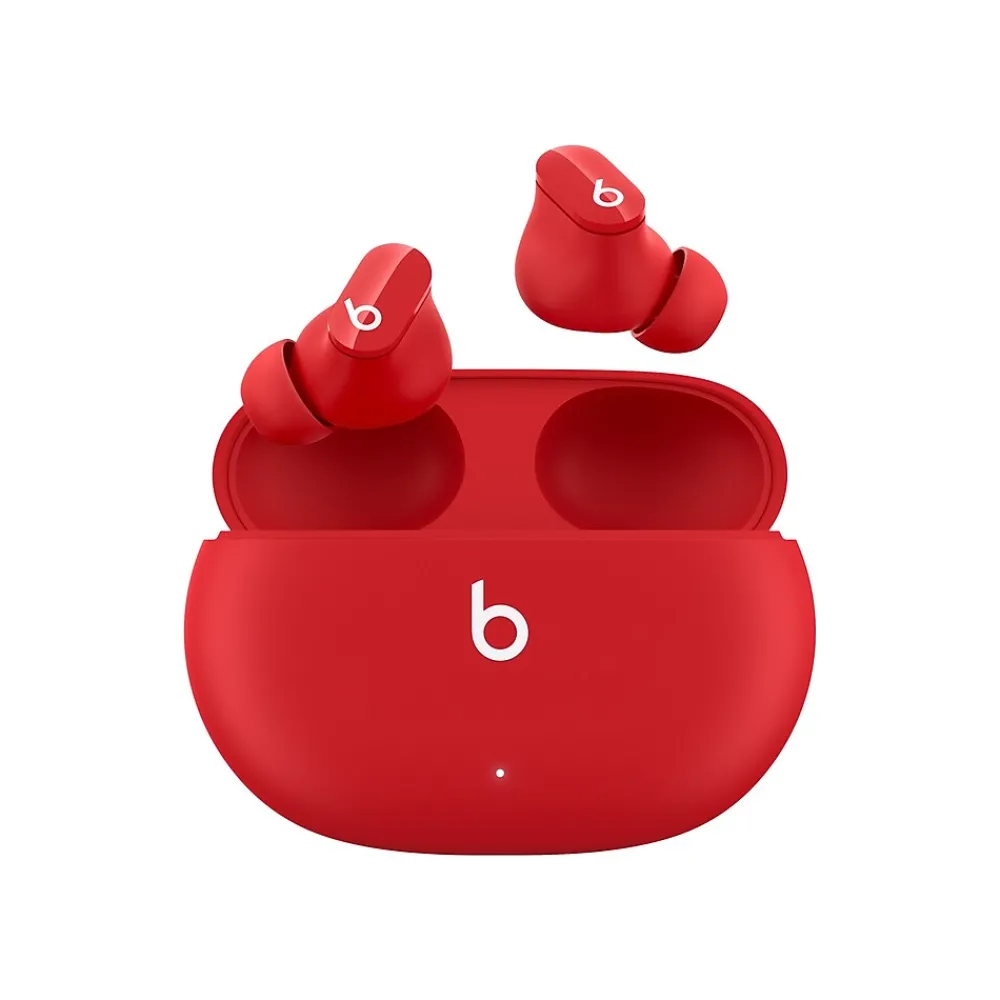 Beats Studio Buds Wireless Bluetooth Stereo Headphones, Red (MJ503LL/A)