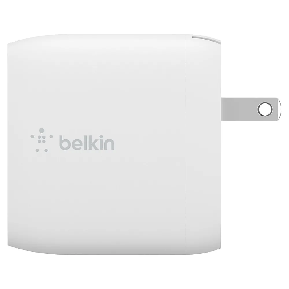 Belkin BOOST CHARGE Dual USB-A Wall Charger, 24 W, White