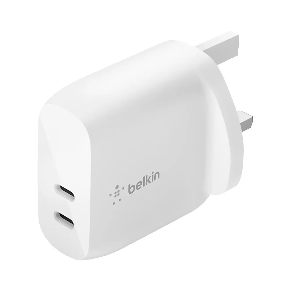 Belkin BOOST CHARGE Universal USB Wall Charger, White (WCB006DQWH)