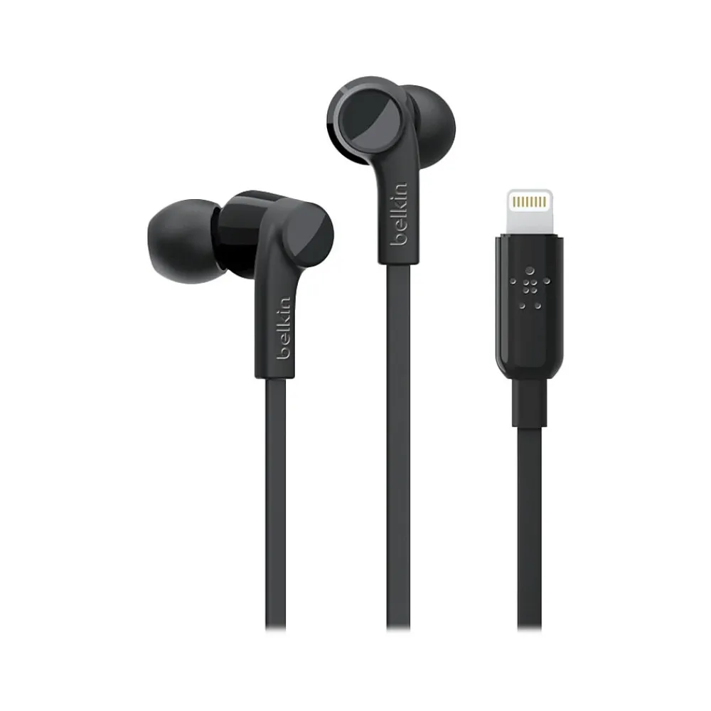 Belkin ROCKSTAR Stereo Headphones, Black (G3H0001btBLK)