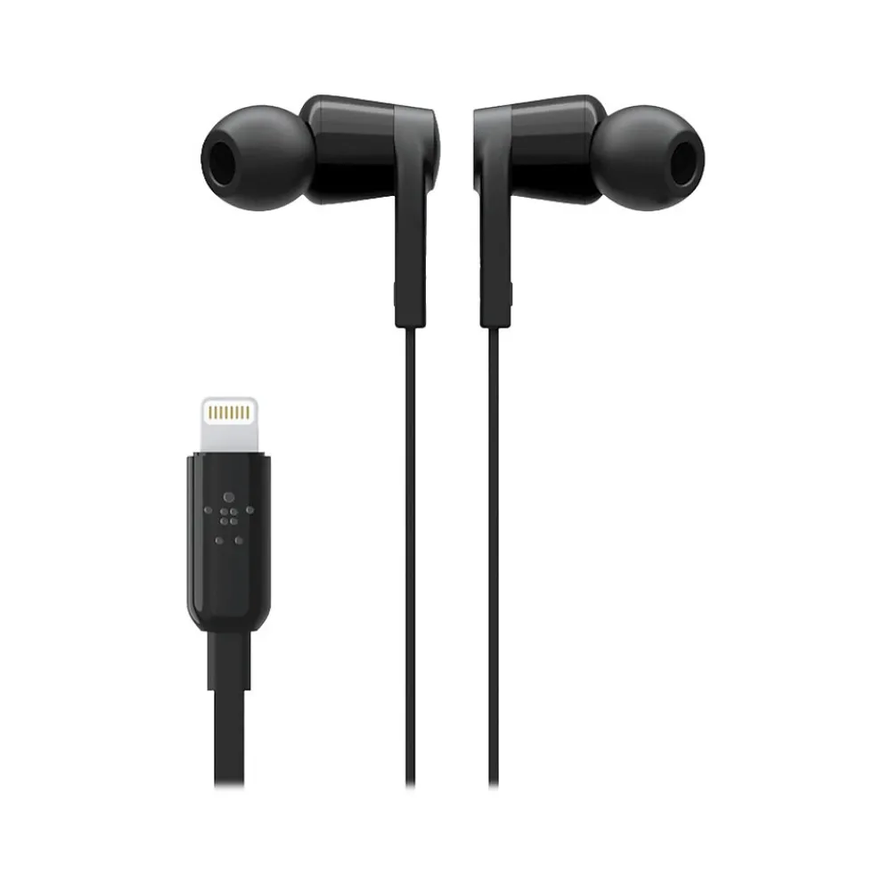 Belkin ROCKSTAR Stereo Headphones, Black (G3H0001btBLK)