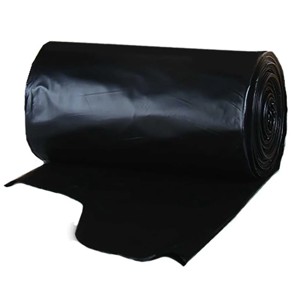 Berry Plastics Berry Global 42 Gallon Contractor Bag, Low Density, 3 mil, Black, 20 Bags/Box, 4 Boxes/Carton (WTCON42GAL)