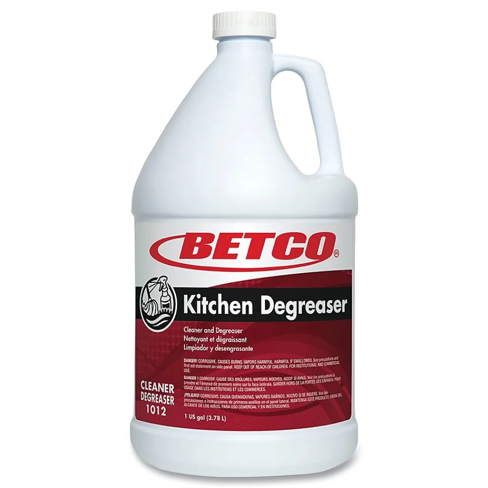 Betco Kitchen Degreaser, Characteristic Scent, 1 Gal. Bottle, 4/Carton (BET10120400)