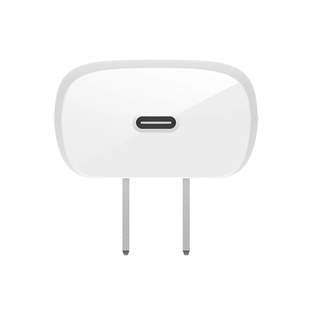 Belkin BOOST↑CHARGE 30W USB-C PD GaN Wall Charger, White (WCA005DQWH)