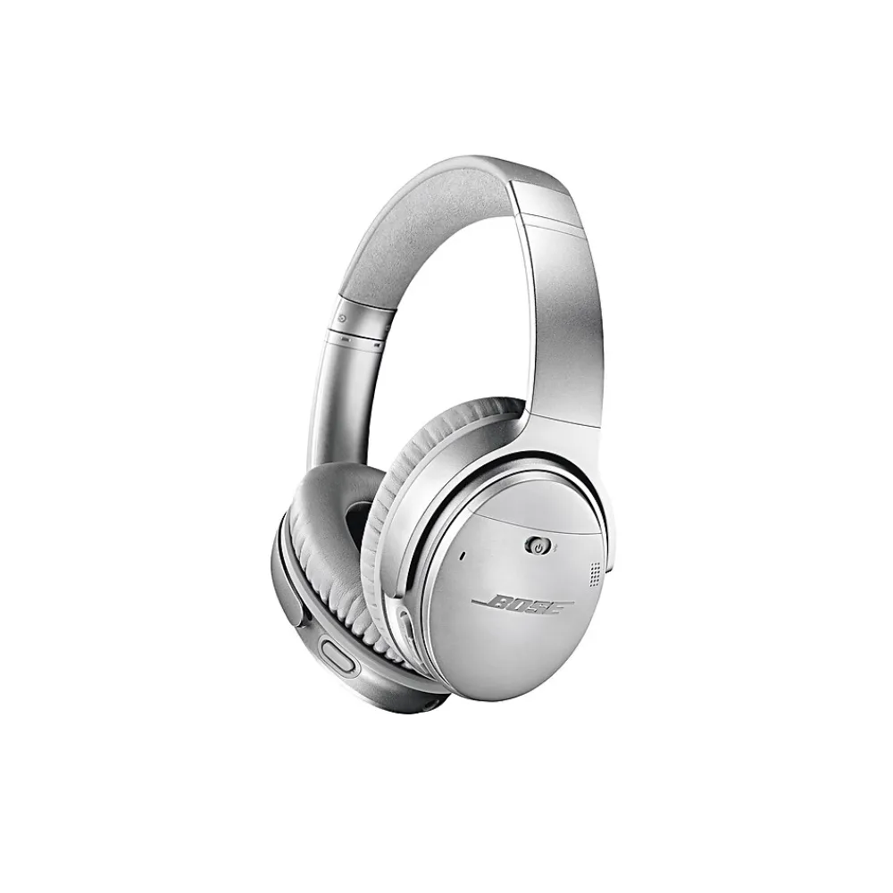 Bose QuietComfort 35 II Wireless Headphones, Silver (789564-0020)