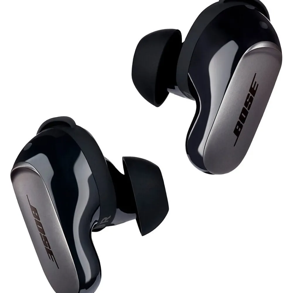 Bose QuietComfort Wireless Noise Canceling Earbuds, Black (882826-0010)