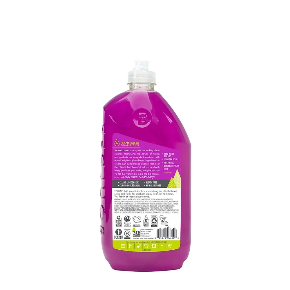 Boulder Clean Toilet Bowl Cleaner, Bergamot Rosemary Eucalyptus Scent, 28 Oz. (003205EA)