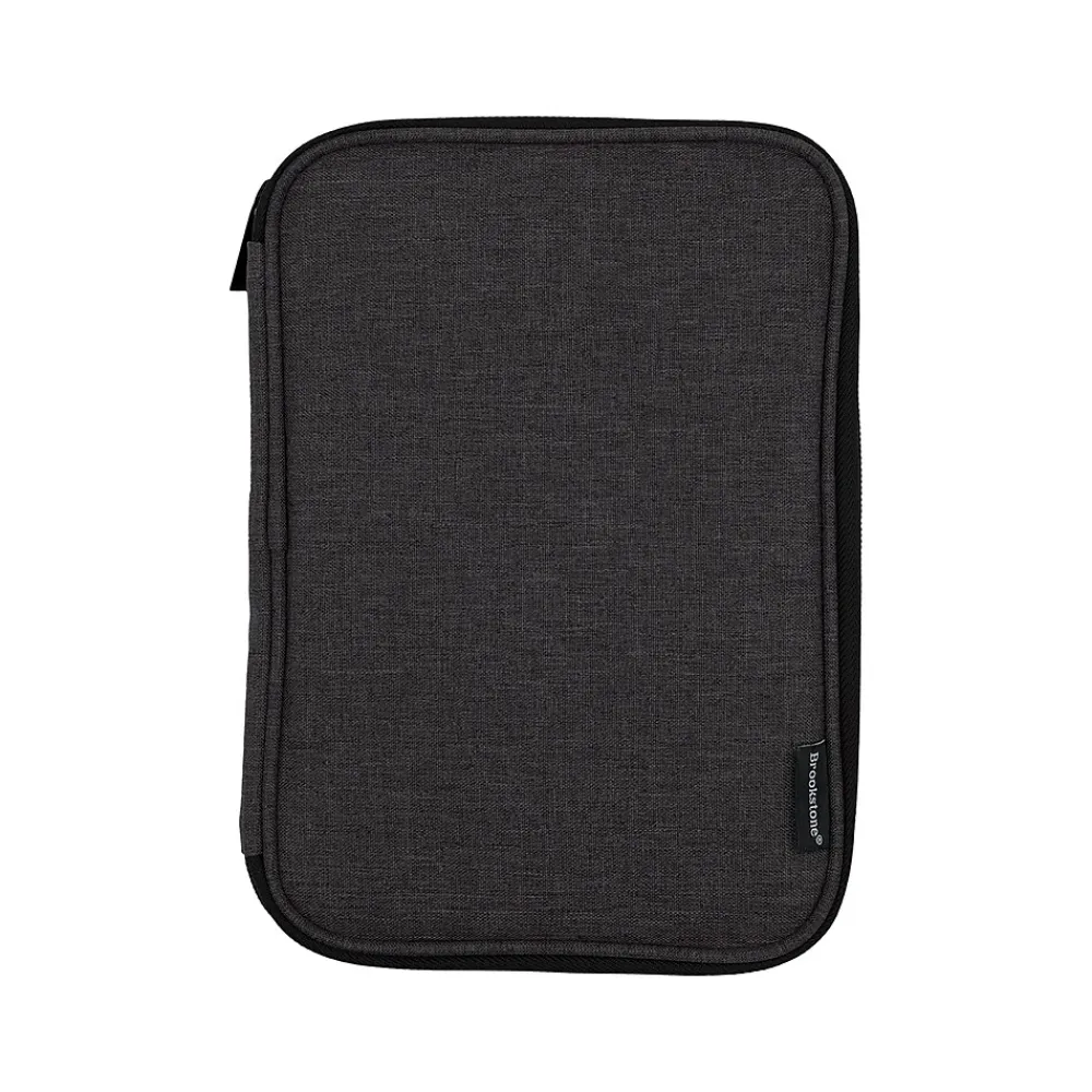 Brookstone 6.69" Fabric Travel Organizer, Black (BNSM0001)