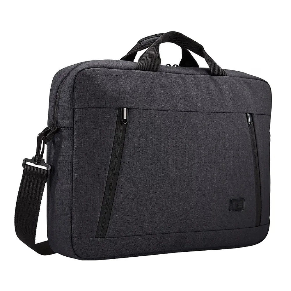 Case Logic Huxton Laptop Attache, Black Polyester (3204653)