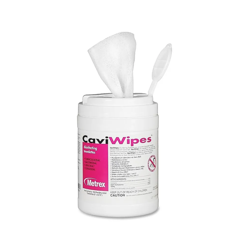 Cavicide CaviWipes Disinfecting Wipes, 160 Wipes/Container (MACW078100)