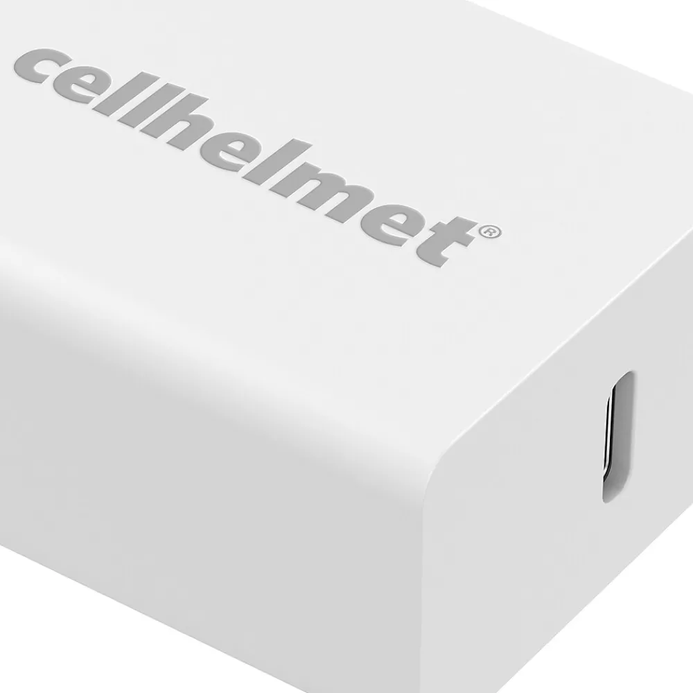 cellhelmet 20-Watt Single-USB Power Delivery Wall Charger (WALL-PD-20W-W)