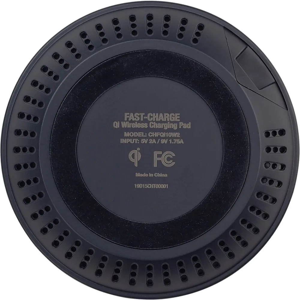 cellhelmet 10-Watt/7.5-Watt/5-Watt Qi Wireless Fast Charger (CHFQi10W2)