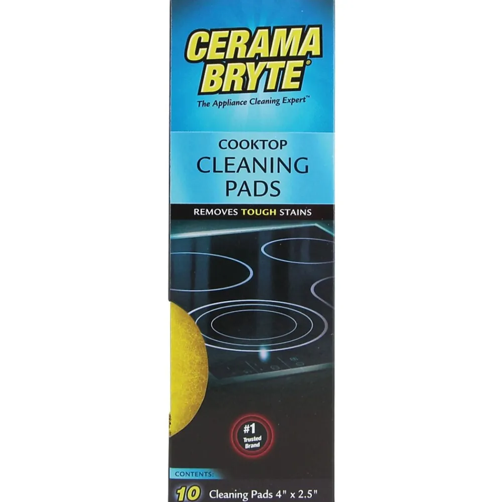 Cerama Bryte 29106 Ceramic Cooktop Cleaning Pads, 10 Pk