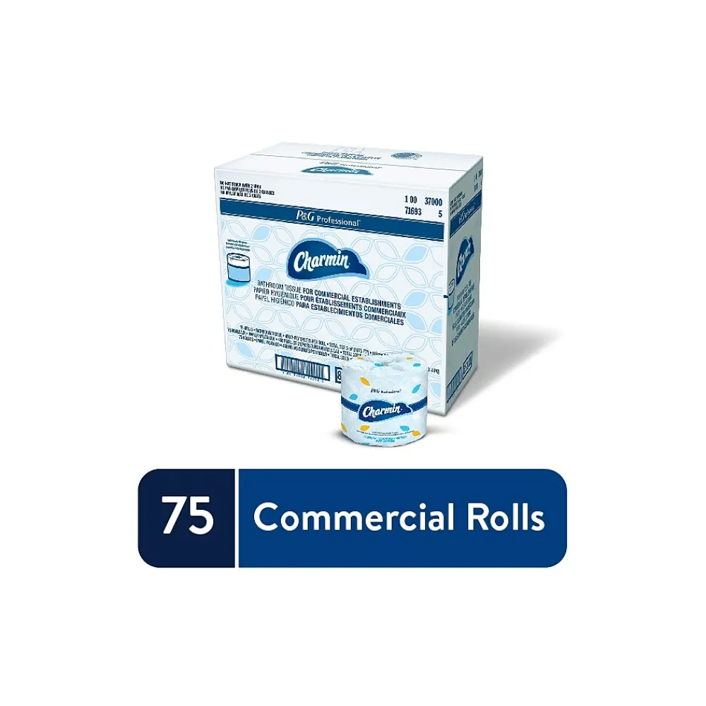 Charmin Individually Wrapped Toilet Paper, 2-Ply, 450 Sheets/Roll, 75 Rolls/Carton