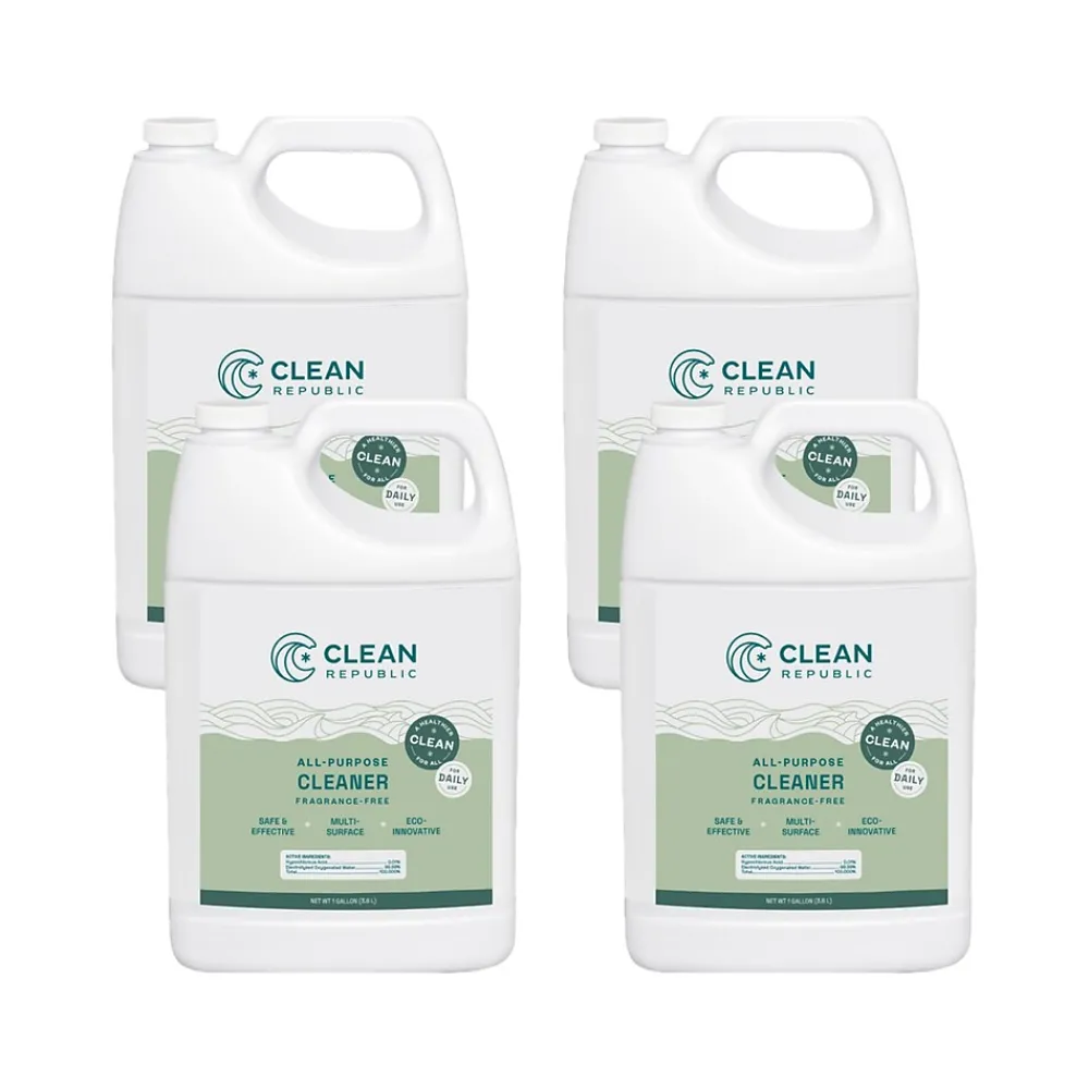 Clean Republic All-Purpose Cleaner, 1 Gal., 4/Carton (CH841)