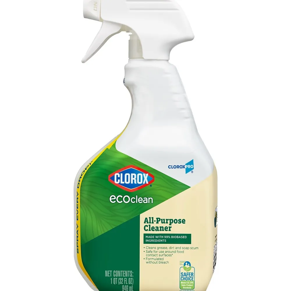 Clorox Pro EcoClean All-Purpose Cleaner Spray Bottle, 32 fl. oz. (60276)