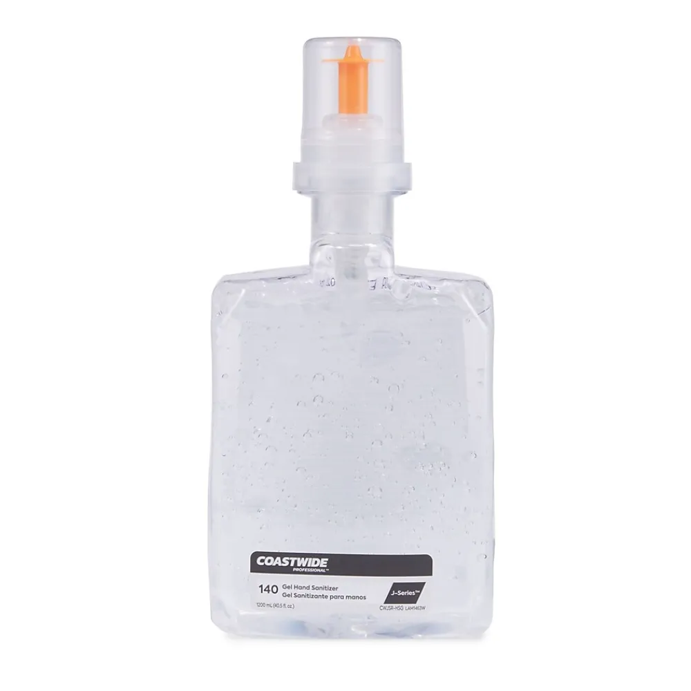 Coastwide Professional 70% Alcohol Gel Hand Sanitizer Refill for J-Series, 1200 mL, 2/Carton (CWJSR-HSG)