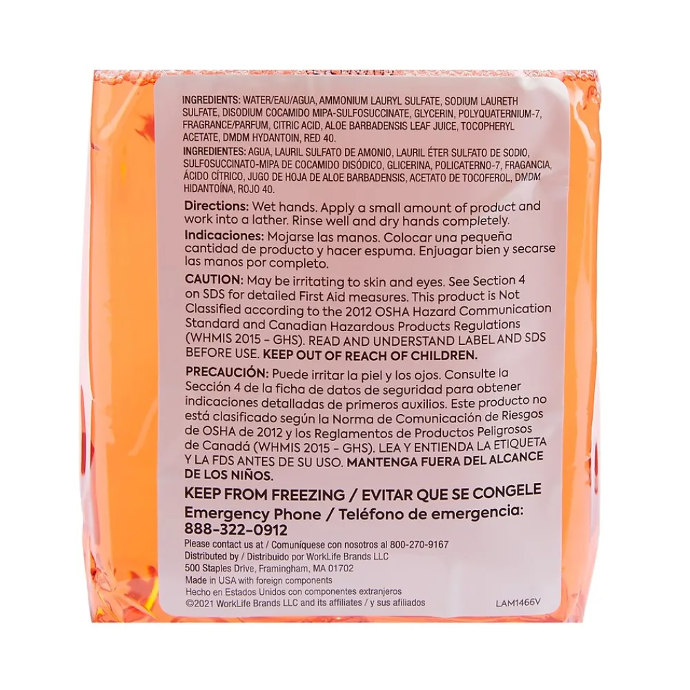Coastwide Professional J-Series Foaming Hand Soap, Tropical, 1200 mL, 2/Carton (CWJSR-TRO)