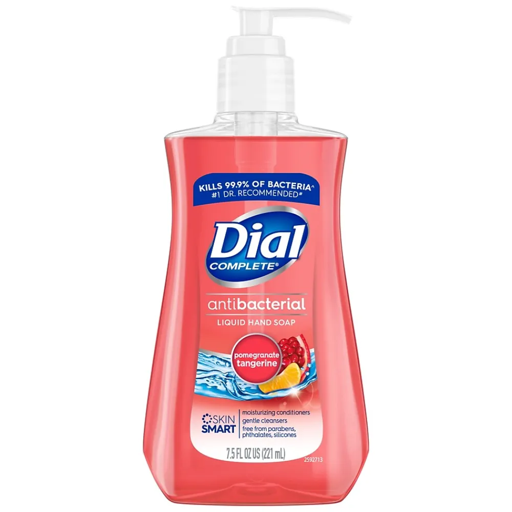 Dial Antibacterial Liquid Hand Soap, Pomegranate Tangerine, 7.5 oz. (DIA02795EA)