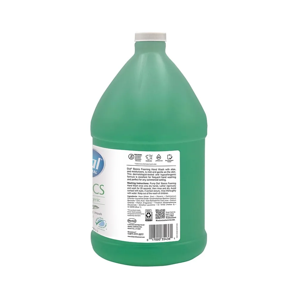 Dial Professional Basics Foaming Hand Soap Refill, 1 Gal. (17000354385)