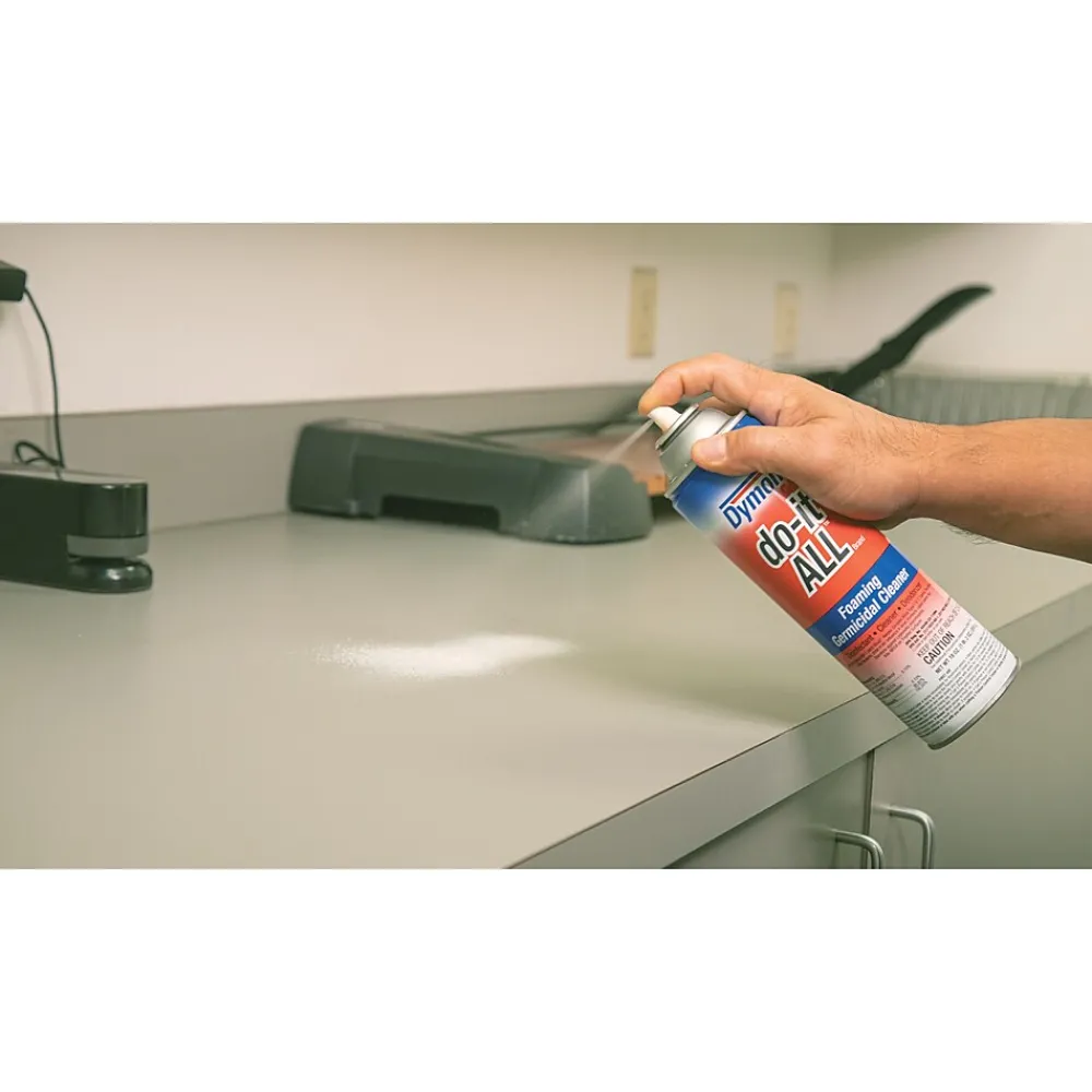 do-it-ALL do-it ALL Foaming Germicidal Cleaner Disinfectant and Deodorizer Aerosol, 18 Oz., 12/Carton (ITW08020CT)