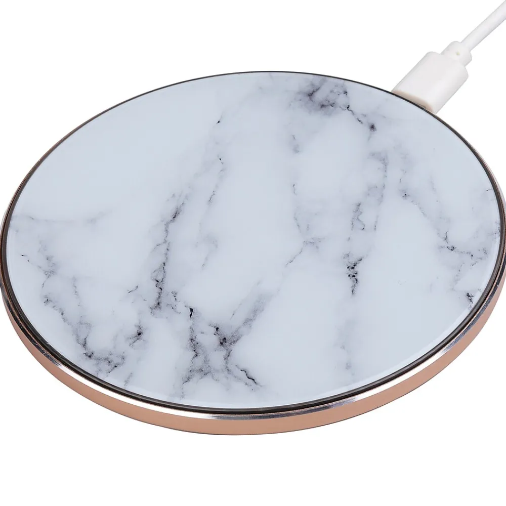 Ellie Los Angeles ELLIE ROSE Wireless Charging Pad, Misty Marble (WC-0003)