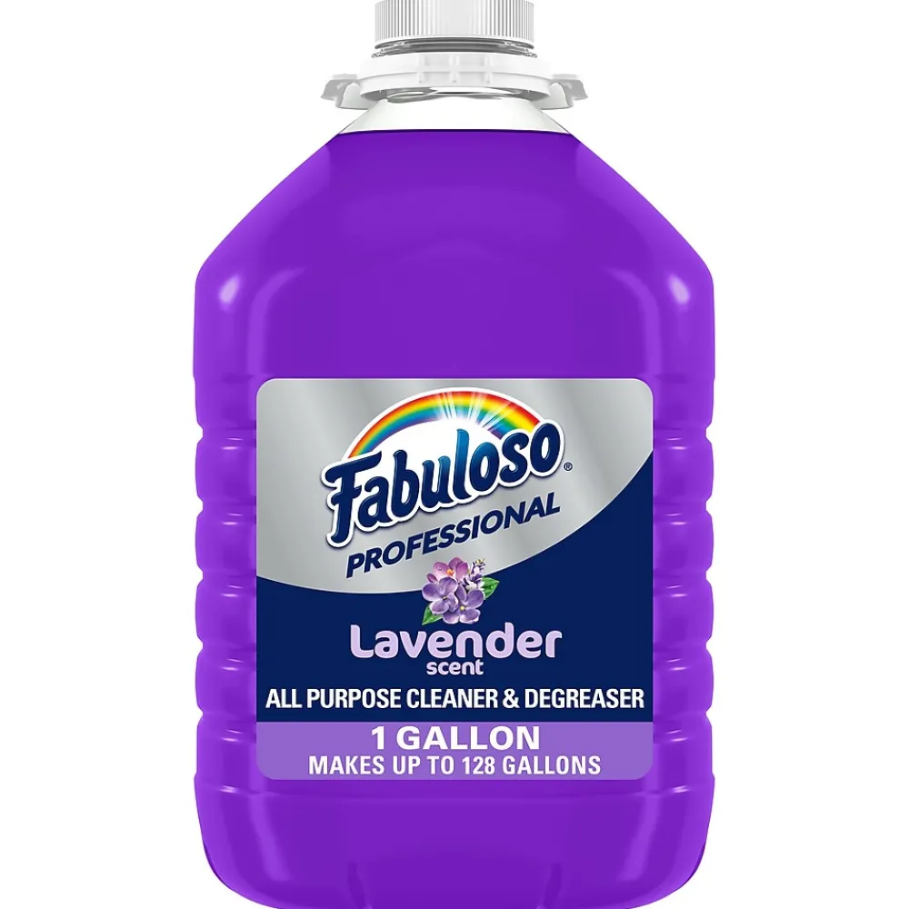 Fabuloso Professional All-Purpose Cleaner & Degreaser, Lavender, 128 Oz. (US05253A)