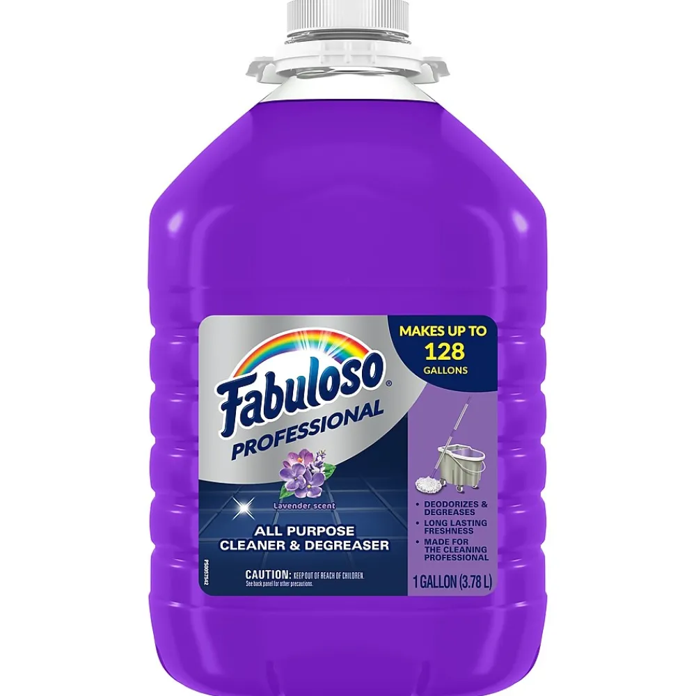 Fabuloso Professional All-Purpose Cleaner & Degreaser, Lavender, 128 Oz. (US05253A)