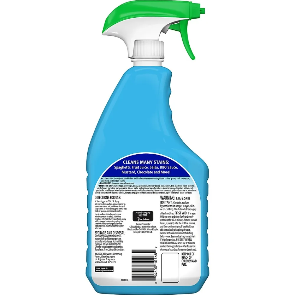 Fantastik All-Purpose Cleaner with Bleach, Fresh, 32 Oz. (696716)