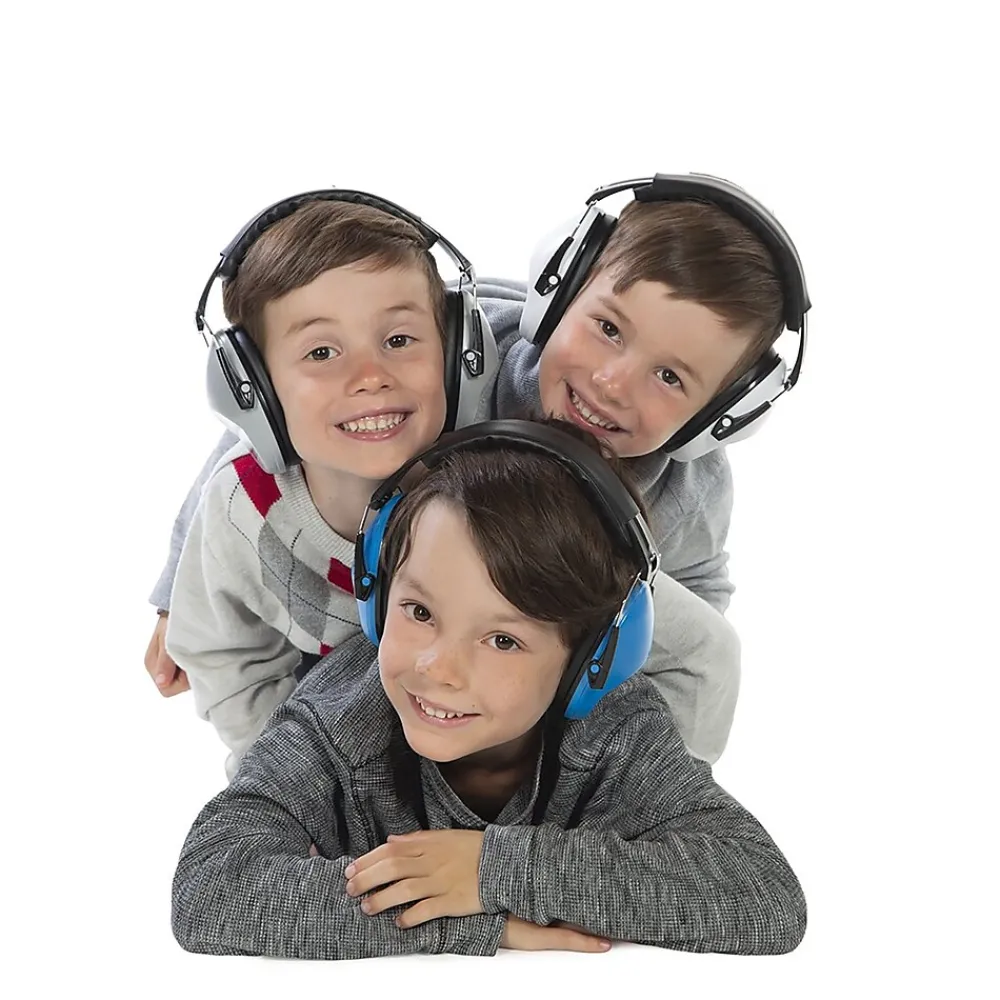 FDMT Noise Canceling Over-Ear Protective Earmuffs, Gray (MNO4063200)