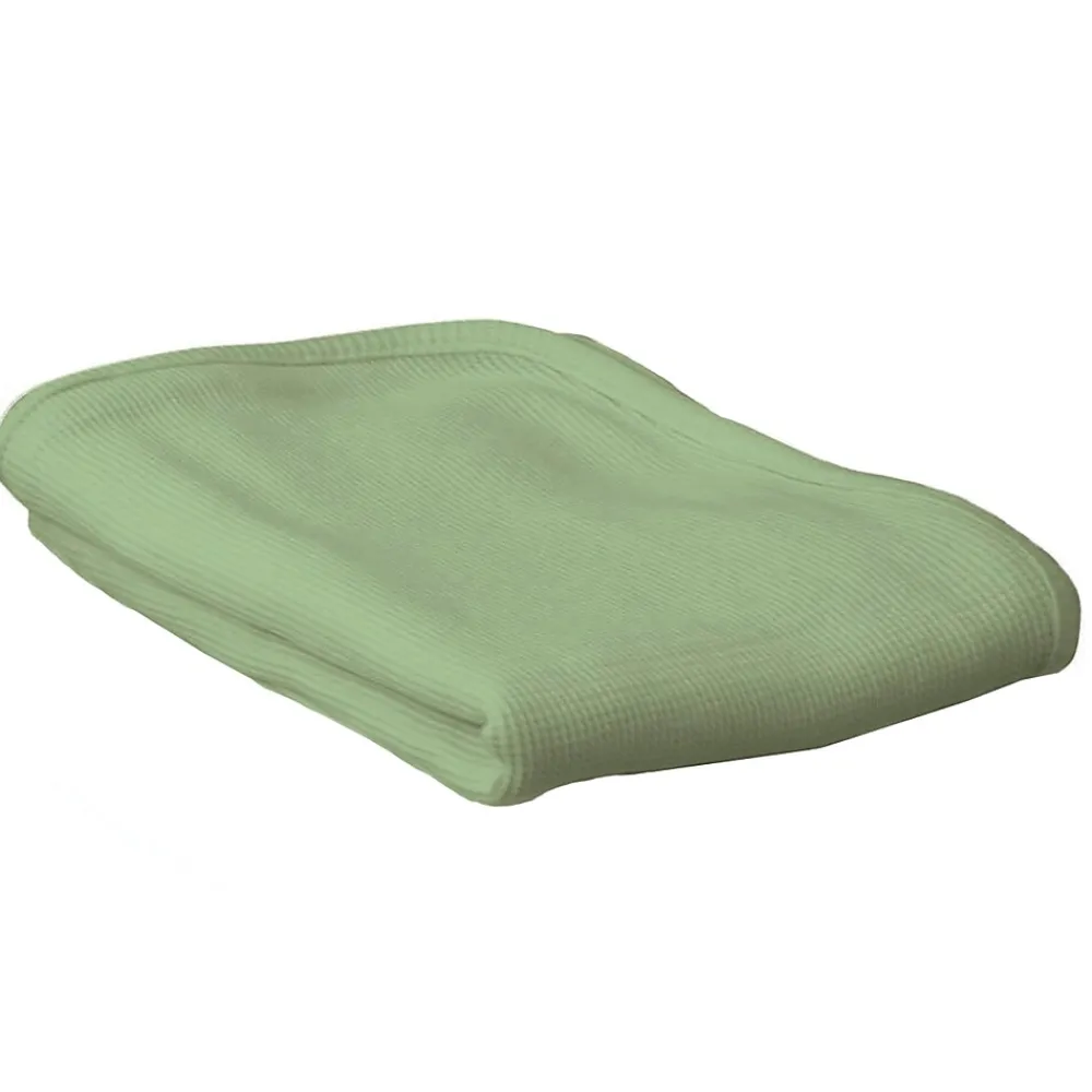 Foundations ThermaSoft Crib Blanket, Mint, Pack of 2 (FNDCB00MT06-2)