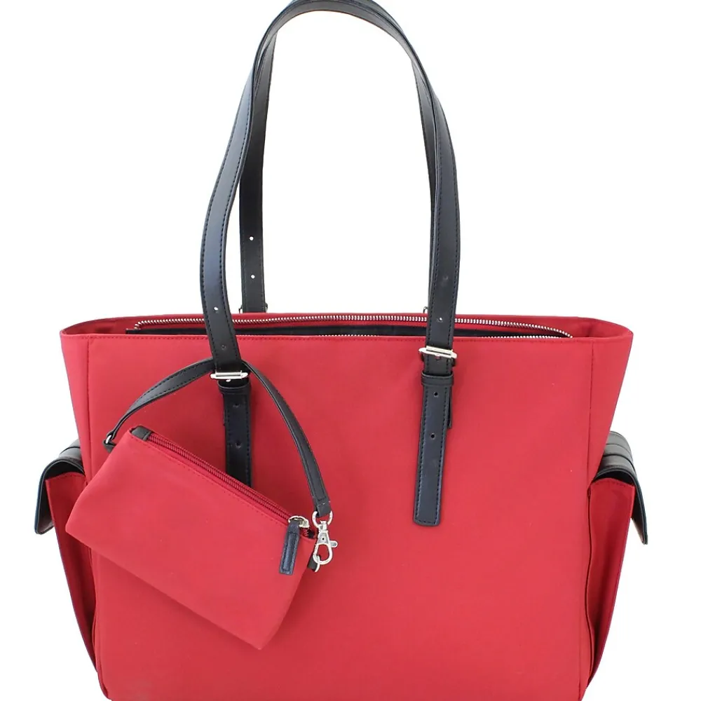 Francine Collection s Slim Liberator 14" Laptop Tote, Red (FWTM14RELIB)