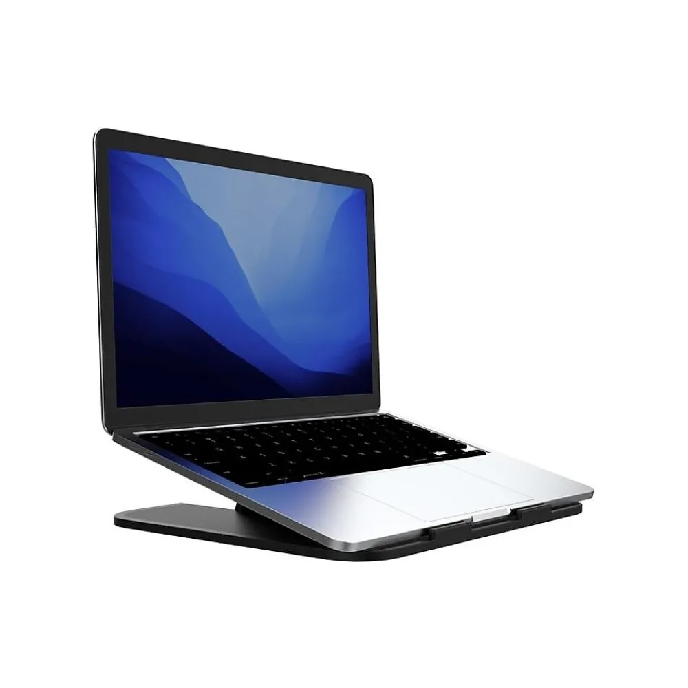 Function101 Elevate 10.94" x 10" Plastic Laptop Stand, (F101-ELBLK)