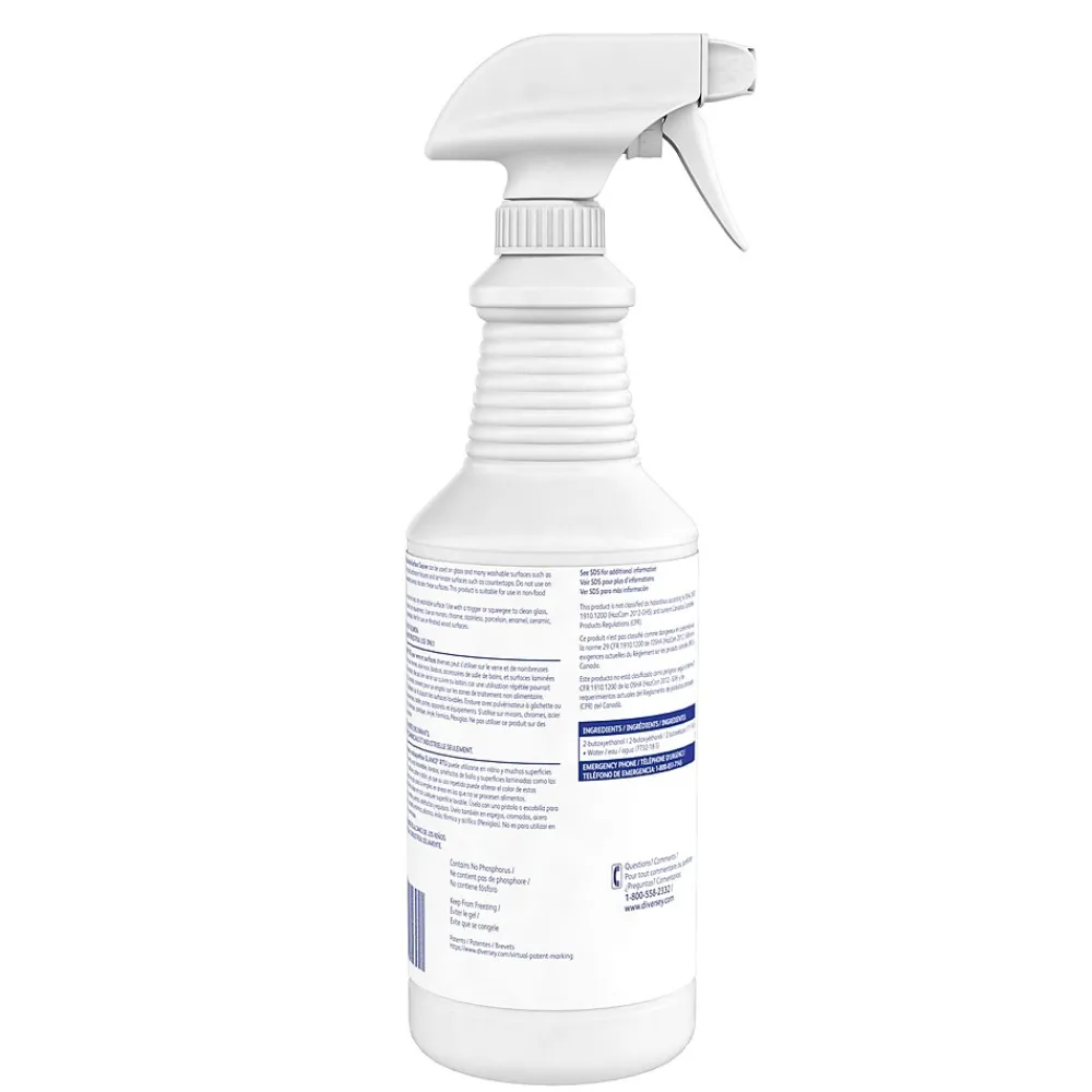 Glance Window & Glass Cleaner, Ammonia, 32 Oz., (04705)