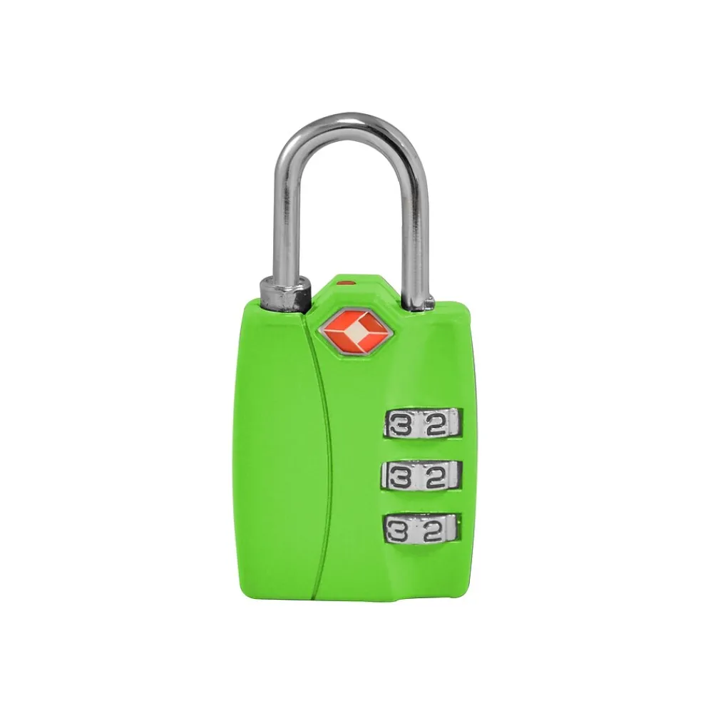 Go Green Power Travergo 3-Digit Combination Lock, Green (TR1120GN)