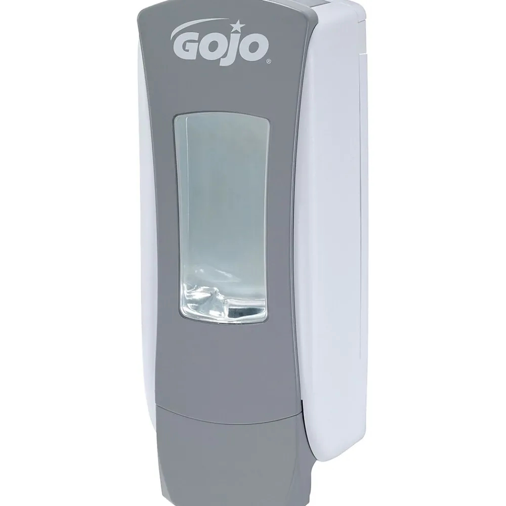 GOJO ADX12 Wall Mounted Hand Soap Dispenser, Gray/Silver (8884-06)