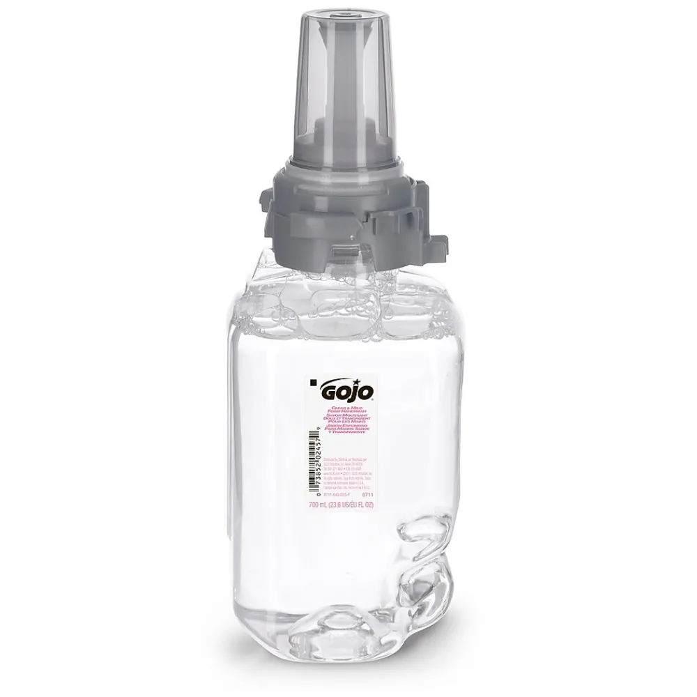 GOJO Foaming Hand Soap Refill for ADX-7 Dispenser, 23.6 oz., 4/Carton (8711-04)