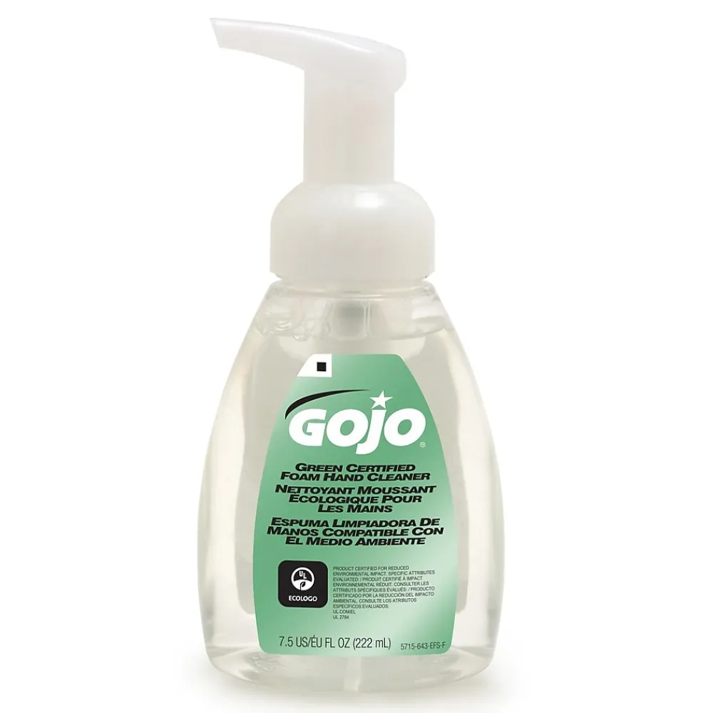 GOJO Green Certified Foaming Hand Soap, 7.5 oz (5715-06)