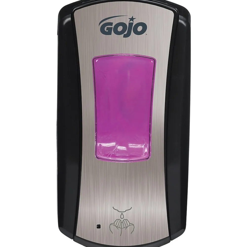 GOJO LTX12 Automatic Wall Mounted Hand Soap Dispenser, Black (1919-04)