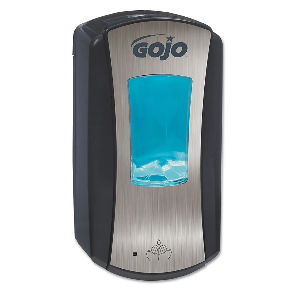 GOJO LTX12 Automatic Wall Mounted Hand Soap Dispenser, Black (1919-04)